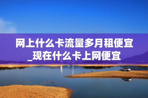 网上什么卡流量多月租便宜_现在什么卡上网便宜