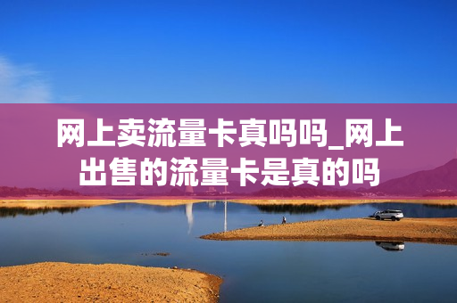 网上卖流量卡真吗吗_网上出售的流量卡是真的吗