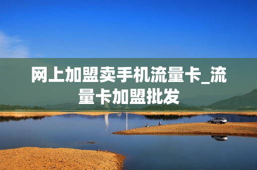 网上加盟卖手机流量卡_流量卡加盟批发