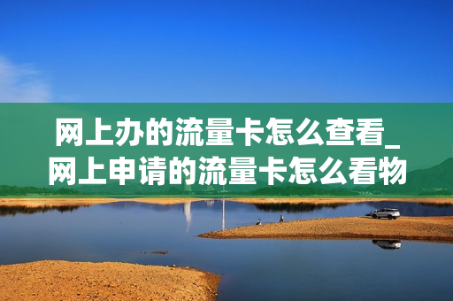 网上办的流量卡怎么查看_网上申请的流量卡怎么看物流