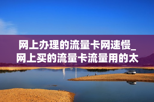 网上办理的流量卡网速慢_网上买的流量卡流量用的太快