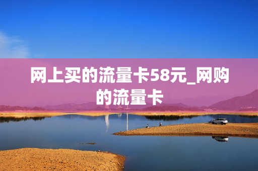 网上买的流量卡58元_网购的流量卡