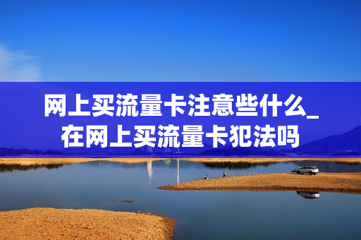 网上买流量卡注意些什么_在网上买流量卡犯法吗