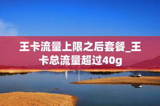 王卡流量上限之后套餐_王卡总流量超过40g