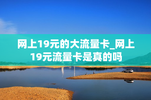网上19元的大流量卡_网上19元流量卡是真的吗