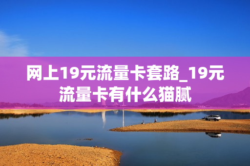 网上19元流量卡套路_19元流量卡有什么猫腻