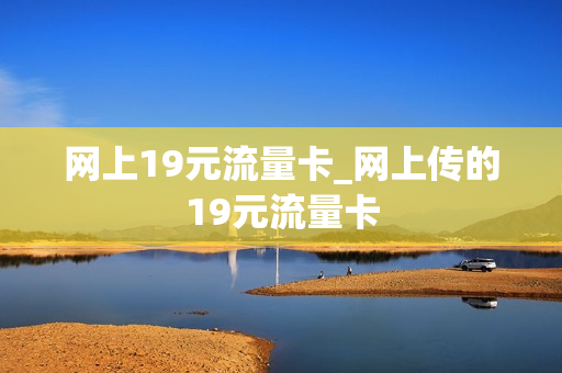 网上19元流量卡_网上传的19元流量卡
