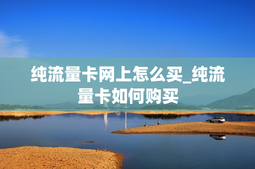 纯流量卡网上怎么买_纯流量卡如何购买