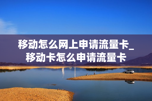 移动怎么网上申请流量卡_移动卡怎么申请流量卡