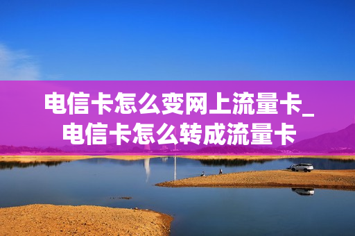 电信卡怎么变网上流量卡_电信卡怎么转成流量卡