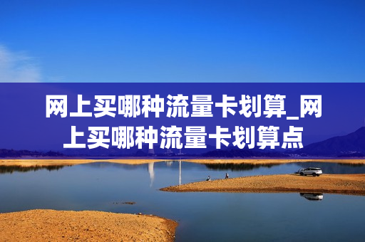 网上买哪种流量卡划算_网上买哪种流量卡划算点