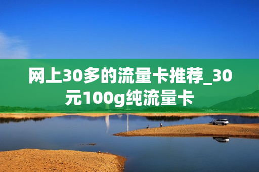 网上30多的流量卡推荐_30元100g纯流量卡