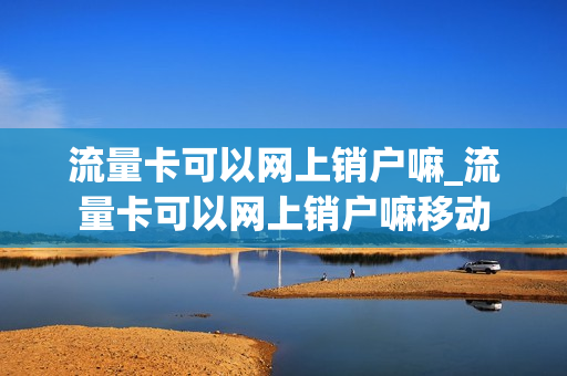 流量卡可以网上销户嘛_流量卡可以网上销户嘛移动
