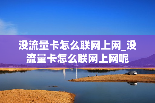 没流量卡怎么联网上网_没流量卡怎么联网上网呢