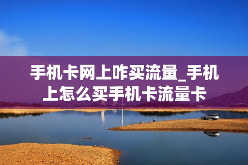 手机卡网上咋买流量_手机上怎么买手机卡流量卡
