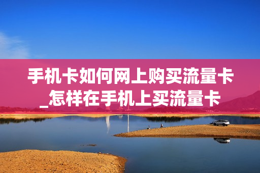 手机卡如何网上购买流量卡_怎样在手机上买流量卡