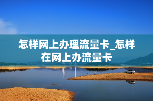 怎样网上办理流量卡_怎样在网上办流量卡
