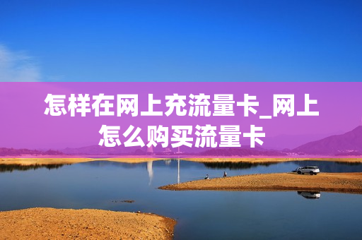 怎样在网上充流量卡_网上怎么购买流量卡
