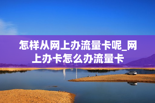 怎样从网上办流量卡呢_网上办卡怎么办流量卡