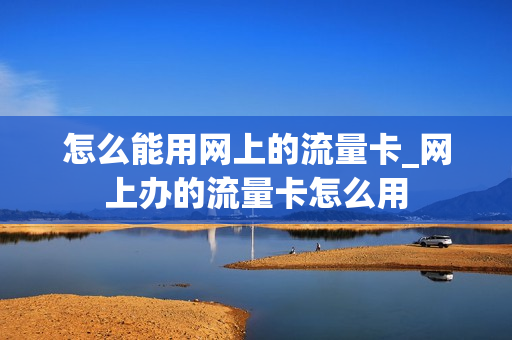 怎么能用网上的流量卡_网上办的流量卡怎么用