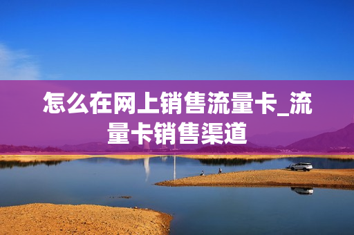 怎么在网上销售流量卡_流量卡销售渠道
