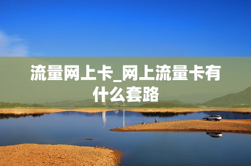 流量网上卡_网上流量卡有什么套路
