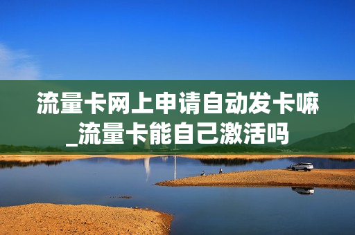 流量卡网上申请自动发卡嘛_流量卡能自己激活吗