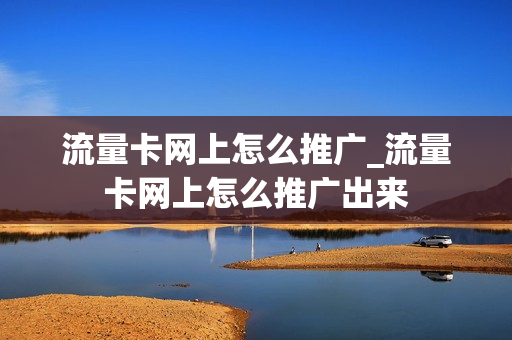 流量卡网上怎么推广_流量卡网上怎么推广出来