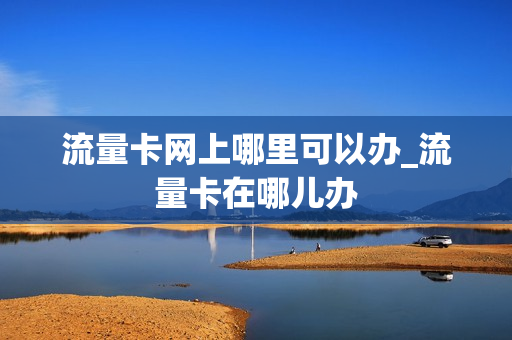 流量卡网上哪里可以办_流量卡在哪儿办
