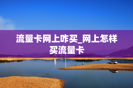 流量卡网上咋买_网上怎样买流量卡
