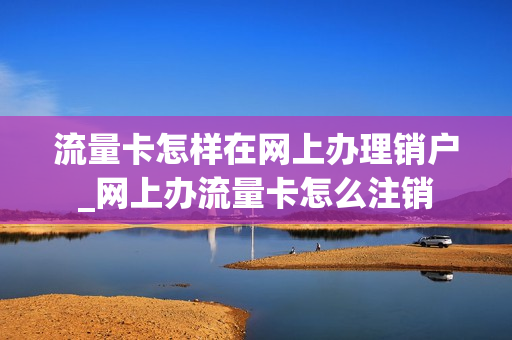 流量卡怎样在网上办理销户_网上办流量卡怎么注销
