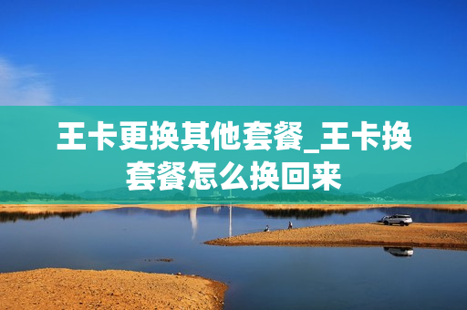 王卡更换其他套餐_王卡换套餐怎么换回来