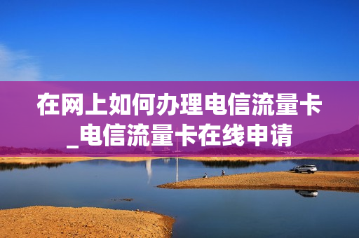 在网上如何办理电信流量卡_电信流量卡在线申请