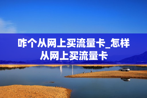 咋个从网上买流量卡_怎样从网上买流量卡