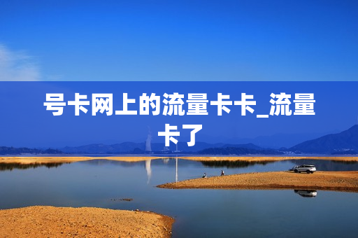 号卡网上的流量卡卡_流量卡了