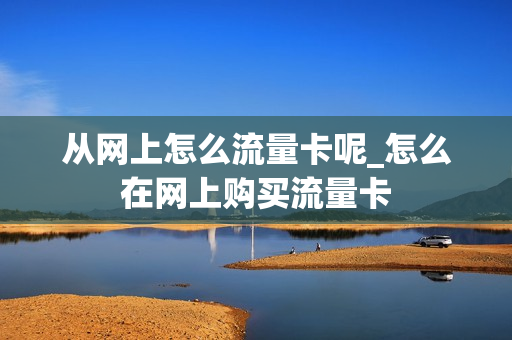 从网上怎么流量卡呢_怎么在网上购买流量卡