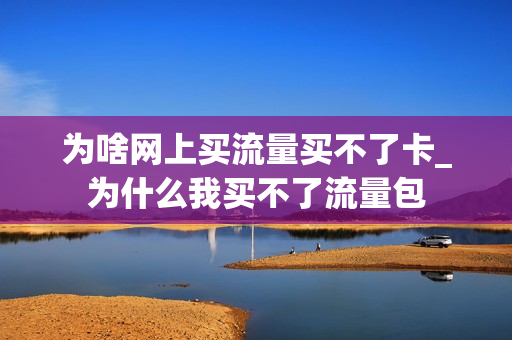为啥网上买流量买不了卡_为什么我买不了流量包