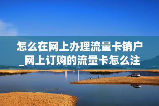 怎么在网上办理流量卡销户_网上订购的流量卡怎么注销