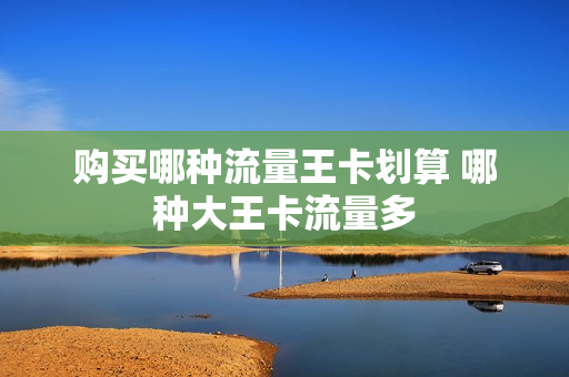 购买哪种流量王卡划算 哪种大王卡流量多
