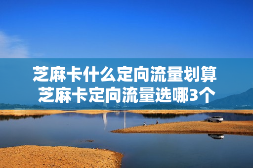 芝麻卡什么定向流量划算 芝麻卡定向流量选哪3个