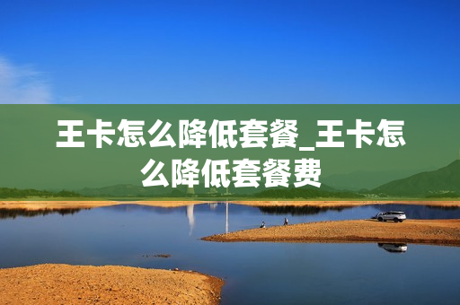 王卡怎么降低套餐_王卡怎么降低套餐费