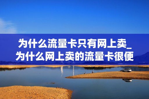 为什么流量卡只有网上卖_为什么网上卖的流量卡很便宜