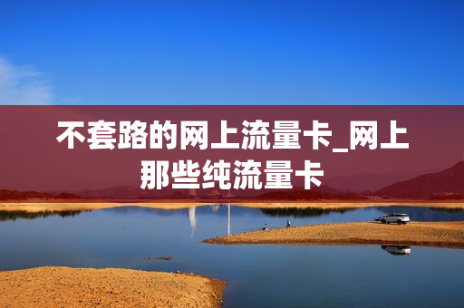 不套路的网上流量卡_网上那些纯流量卡