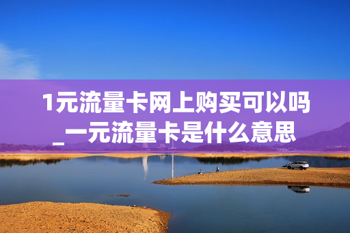 1元流量卡网上购买可以吗_一元流量卡是什么意思