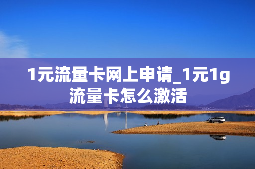 1元流量卡网上申请_1元1g流量卡怎么激活