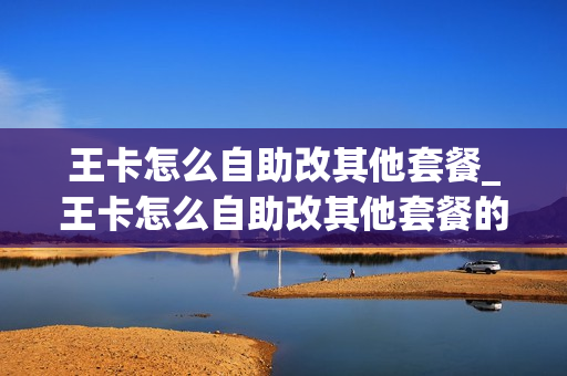 王卡怎么自助改其他套餐_王卡怎么自助改其他套餐的