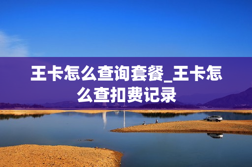 王卡怎么查询套餐_王卡怎么查扣费记录