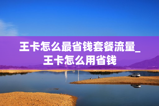 王卡怎么最省钱套餐流量_王卡怎么用省钱