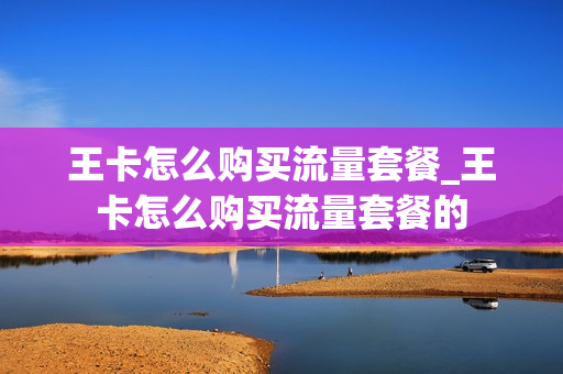 王卡怎么购买流量套餐_王卡怎么购买流量套餐的