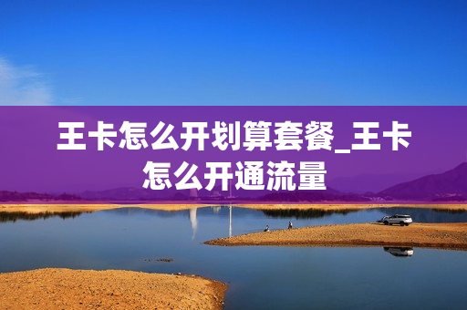 王卡怎么开划算套餐_王卡怎么开通流量